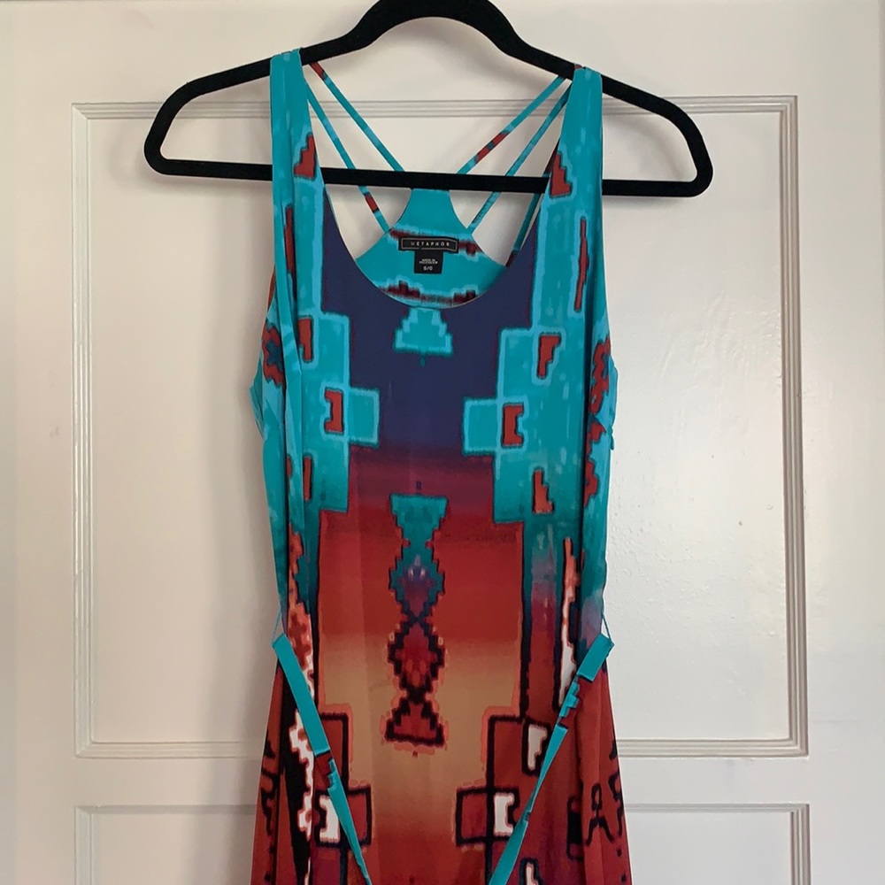 Southwest style racer back dress